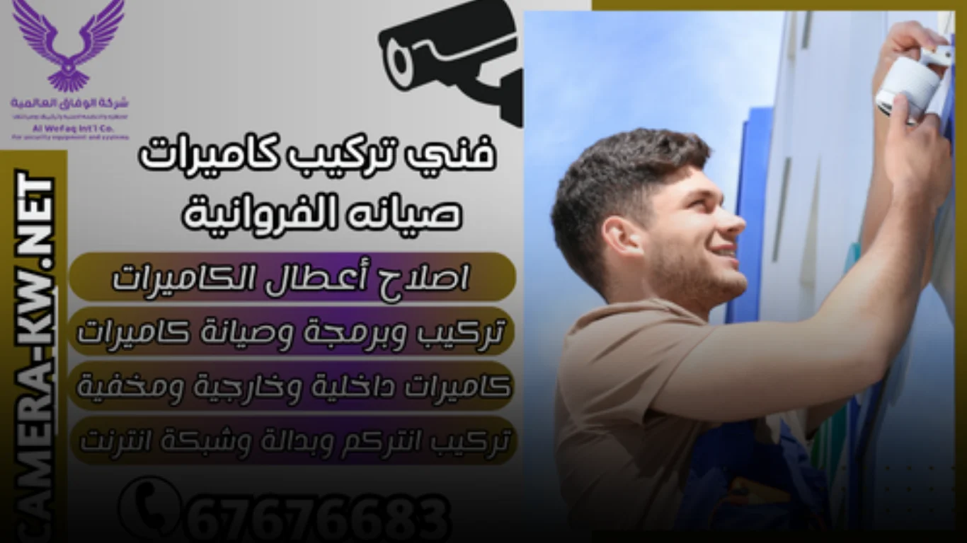 خدمات فني تركيب كاميرات الفروانية